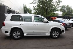 15 349 р. Накладки на колёсные арки WALD BLACK BISON Lexus LX570 J200 дорестайлинг (2007-2012) (Неокрашенные)  с доставкой в г. Владивосток. Увеличить фотографию 2