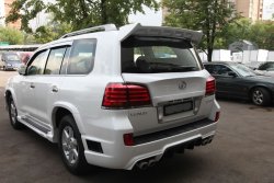 15 349 р. Накладки на колёсные арки WALD BLACK BISON Lexus LX570 J200 дорестайлинг (2007-2012) (Неокрашенные)  с доставкой в г. Владивосток. Увеличить фотографию 4