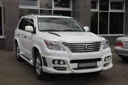 15 349 р. Накладки на колёсные арки WALD BLACK BISON Lexus LX570 J200 дорестайлинг (2007-2012) (Неокрашенные)  с доставкой в г. Владивосток. Увеличить фотографию 5