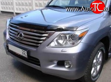 3 599 р. Дефлектор капота NovLine  Lexus LX570  J200 (2007-2012) дорестайлинг  с доставкой в г. Владивосток