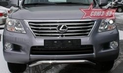 Защита переднего бампера Souz-96 (d60) Lexus LX570 J200 дорестайлинг (2007-2012)