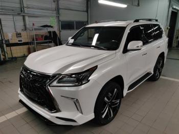 64 499 р. Решетка радиатора HEMMES Lexus LX570 J200 дорестайлинг (2007-2012) (цвет: черный матовый)  с доставкой в г. Владивосток. Увеличить фотографию 6