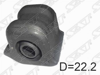 Правая резиновая втулка переднего стабилизатора SAT (D=22.2, 2AZFE) Toyota Corolla E150 седан дорестайлинг (2006-2010)