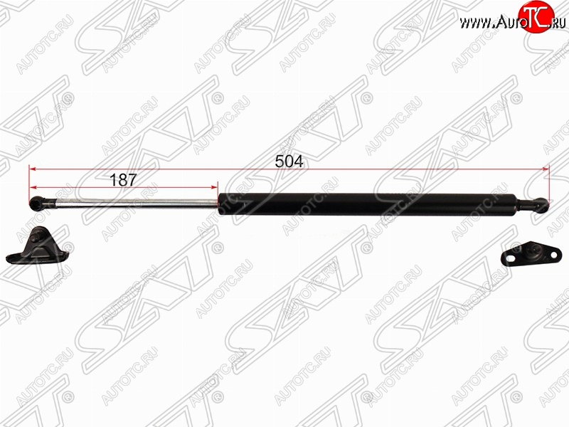 1 159 р. Газовый упор крышки багажника SAT  Lexus RX330  XU30 (2003-2006), Toyota Harrier  XU30 (2003-2013)  с доставкой в г. Владивосток