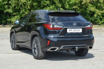 16 599 р. Фаркоп Petroil Tuning (съемный квадрат, кроме версии Long) Lexus RX 270 AL20 дорестайлинг (2015-2019)  с доставкой в г. Владивосток. Увеличить фотографию 3