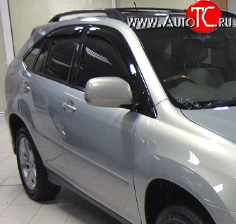 2 989 р. Дефлекторы окон (ветровики) Novline 4 шт Lexus RX350 AL10 дорестайлинг (2008-2012)  с доставкой в г. Владивосток