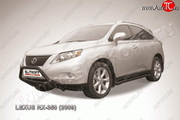 23 799 р. Кенгурятник d57 низкий мини  Lexus RX350  AL10 (2008-2012) дорестайлинг (Цвет: серебристый)  с доставкой в г. Владивосток