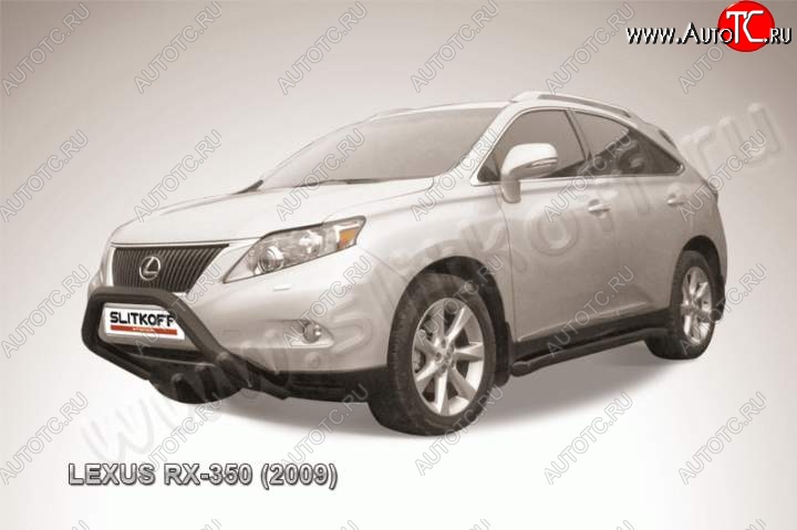 28 999 р. Кенгурятник d76 низкий мини  Lexus RX350  AL10 (2008-2012) дорестайлинг (Цвет: серебристый)  с доставкой в г. Владивосток