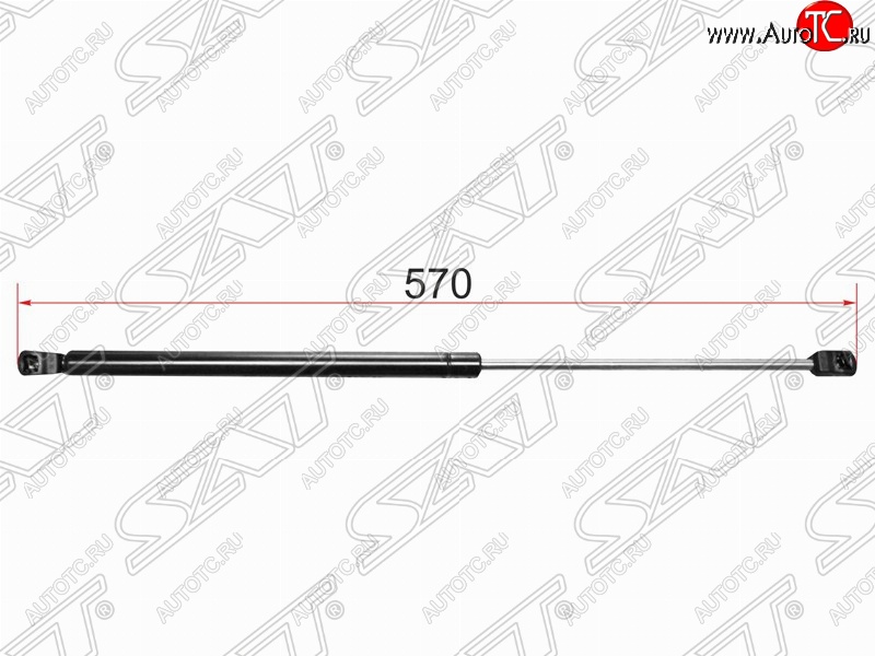 629 р. Газовый упор крышки багажника SAT  Mazda 3/Axela  BK (2003-2009) дорестайлинг, хэтчбэк, рестайлинг, хэтчбэк  с доставкой в г. Владивосток