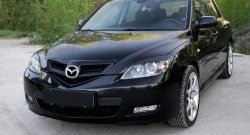 799 р. Реснички на фары RA Mazda 3/Axela BK дорестайлинг, хэтчбэк (2003-2006) (Неокрашенные)  с доставкой в г. Владивосток. Увеличить фотографию 3