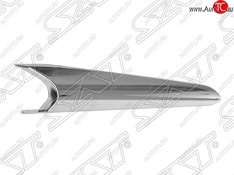 869 р. Молдинг на передний бампер SAT  Mazda 3/Axela  BM (2016-2019) рестайлинг седан, рестайлинг, хэтчбэк (Неокрашенный)  с доставкой в г. Владивосток