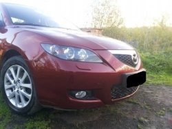 Реснички на фары RAVEN STYLE Mazda 3/Axela BK дорестайлинг седан (2003-2006)