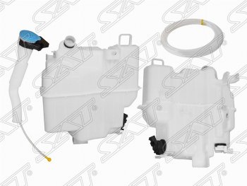 4 649 р. Бачок омывателей SAT (с горловиной, 1 мотором и датчик уровня, большой, пр-во Тайвань)  Mazda 3/Axela  BM - 6  GJ  с доставкой в г. Владивосток. Увеличить фотографию 1