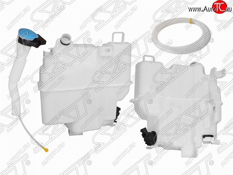 4 649 р. Бачок омывателей SAT (с горловиной, 1 мотором и датчик уровня, большой, пр-во Тайвань)  Mazda 3/Axela  BM - 6  GJ  с доставкой в г. Владивосток