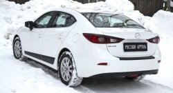 979 р. Реснички на фонари RA  Mazda 3/Axela  BM (2013-2016) дорестайлинг седан (Неокрашенные)  с доставкой в г. Владивосток. Увеличить фотографию 7