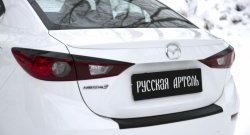 Реснички на фонари RA Mazda (Мазда) 3/Axela (ахелла)  BM (2013-2016) BM дорестайлинг седан