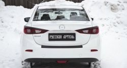 979 р. Реснички на фонари RA  Mazda 3/Axela  BM (2013-2016) дорестайлинг седан (Неокрашенные)  с доставкой в г. Владивосток. Увеличить фотографию 6