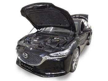 Упоры капота Russtal Mazda 6 GJ 2-ой рестайлинг седан (2018-2025)