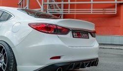 29 899 р. Крышка багажника Tuning-Sport v1  Mazda 6  GJ (2015-2024) 1-ый рестайлинг седан, 2-ой рестайлинг седан (Неокрашенная)  с доставкой в г. Владивосток. Увеличить фотографию 2