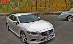 11 399 р. Пороги накладки SkyActivSport Mazda 6 GJ дорестайлинг седан (2012-2015) (Неокрашенные)  с доставкой в г. Владивосток. Увеличить фотографию 2