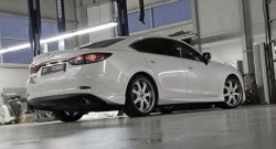 5 499 р. Накладки на задний бампер SkyActivSport Mazda 6 GJ дорестайлинг седан (2012-2015) (Неокрашенная)  с доставкой в г. Владивосток. Увеличить фотографию 6