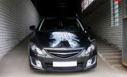 4 999 р. Решётка радиатора Sport Mazda 6 GH дорестайлинг лифтбэк (2007-2010) (Неокрашенная)  с доставкой в г. Владивосток. Увеличить фотографию 3