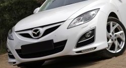 579 р. Реснички на фары RA Mazda 6 GH рестайлинг универсал (2010-2012) (Неокрашенные)  с доставкой в г. Владивосток. Увеличить фотографию 2