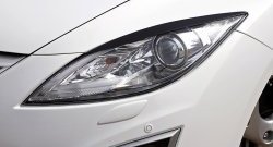 Реснички на фары RA Mazda 6 GH рестайлинг универсал (2010-2012)