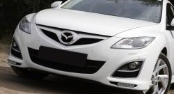 929 р. Реснички на фары (рестайлинг) RA Mazda 6 GH рестайлинг лифтбэк (2010-2012) (Неокрашенные)  с доставкой в г. Владивосток. Увеличить фотографию 3