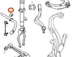 449 р. Полиуретановая втулка стабилизатора передней подвески Точка Опоры (23 мм) Mazda Atenza GG лифтбэк дорестайлинг (2002-2005)  с доставкой в г. Владивосток. Увеличить фотографию 2