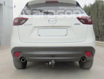 22 699 р. Фаркоп Aragon. (шар A) Mazda CX-3 DK дорестайлинг (2014-2018)  с доставкой в г. Владивосток. Увеличить фотографию 5