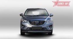 15 254 р. Одинарная защита переднего бампера (d42) Premium Souz-96 Mazda CX-5 KE рестайлинг (2015-2017)  с доставкой в г. Владивосток. Увеличить фотографию 2