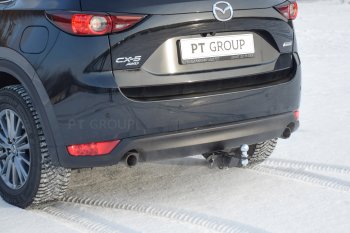 15 649 р. Фаркоп Petroil Tuning (съемный квадрат) Mazda CX-5 KF (2016-2024)  с доставкой в г. Владивосток. Увеличить фотографию 3