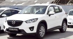 1 129 р. Реснички на фары RA Mazda CX-5 KE дорестайлинг (2011-2014) (Неокрашенные)  с доставкой в г. Владивосток. Увеличить фотографию 3