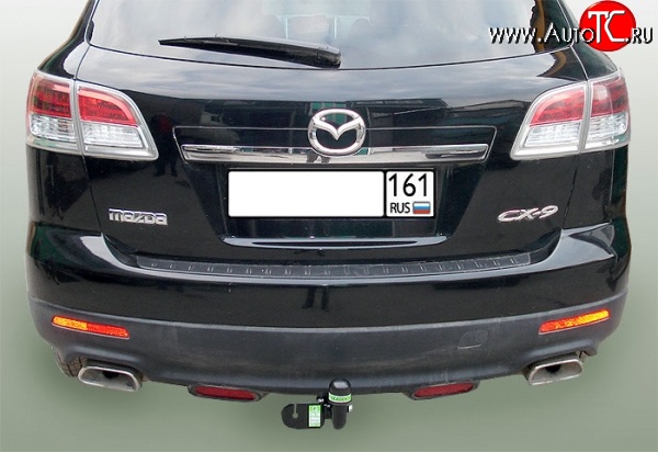 5 749 р. Фаркоп Лидер Плюс Mazda CX-9 TB дорестайлинг (2007-2009) (Без электропакета)  с доставкой в г. Владивосток