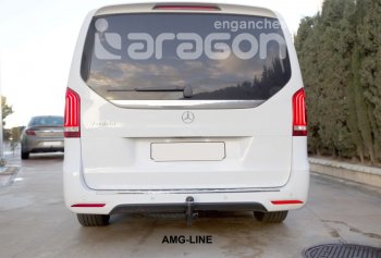 22 699 р. Фаркоп Aragon.(шар V) Mercedes-Benz Vito W447 дорестайлинг (2015-2020)  с доставкой в г. Владивосток. Увеличить фотографию 6