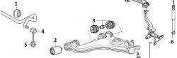 599 р. Полиуретановый сайлентблок передней подвески, стойки стабилизатора Точка Опоры  Mercedes-Benz E-Class  W210 (1996-2003) дорестайлинг седан, дорестайлинг универсал, универсал рестайлинг  с доставкой в г. Владивосток. Увеличить фотографию 2