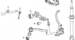 2 359 р. Полиуретановый сайлентблок верхнего поперечного рычага передней подвески Точка Опоры Mercedes-Benz C-Class CL203 дорестайлинг купе (2001-2004)  с доставкой в г. Владивосток. Увеличить фотографию 2
