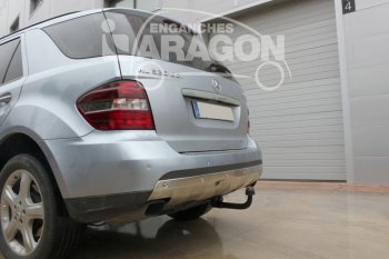 22 699 р. Фаркоп Aragon.(шар V) Mercedes-Benz ML class W166 (2011-2015)  с доставкой в г. Владивосток. Увеличить фотографию 2