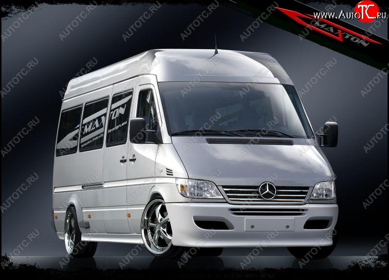 27 999 р. Передний бампер Maxton 2 Mercedes-Benz Sprinter W905 рестайлинг (2000-2006)  с доставкой в г. Владивосток