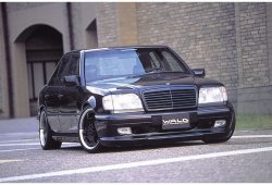 10 599 р. Передний бампер WALD Mercedes-Benz E-Class W124 седан дорестайлинг (1984-1993) (Неокрашенный)  с доставкой в г. Владивосток. Увеличить фотографию 3