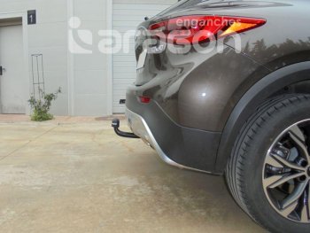 22 699 р. Фаркоп Aragon.(шар V) INFINITI QX30 H15E (2016-2020)  с доставкой в г. Владивосток. Увеличить фотографию 4