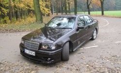 25 899 р. Передний бампер CSR Mercedes-Benz C-Class W202 дорестайлинг седан (1993-1997)  с доставкой в г. Владивосток. Увеличить фотографию 2