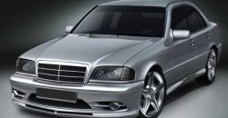 13 049 р. Передний бампер CT  Mercedes-Benz C-Class  W202 (1993-2001) дорестайлинг седан, рестайлинг седан (Неокрашенный)  с доставкой в г. Владивосток. Увеличить фотографию 1