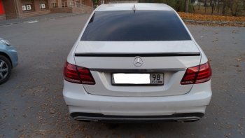 3 399 р. Лип спойлер АВТОКРАТ AMG  Mercedes-Benz E-Class  W212 (2009-2017) дорестайлинг седан, рестайлинг седан (Неокрашенный)  с доставкой в г. Владивосток. Увеличить фотографию 4