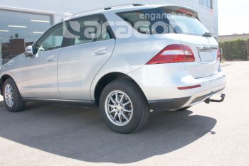 22 699 р. Фаркоп Aragon. (шар A) Mercedes-Benz ML class W166 (2011-2015)  с доставкой в г. Владивосток. Увеличить фотографию 6