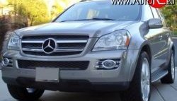 17 299 р. Комплект накладок на колёсные арки AMG Mercedes-Benz GL class X164 дорестайлинг (2006-2009) (Неокрашенные)  с доставкой в г. Владивосток. Увеличить фотографию 2