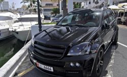 10 599 р. Решетка радиатора BRABUS WIDESTAR Mercedes-Benz GL class X164 рестайлинг (2009-2012) (Неокрашенная)  с доставкой в г. Владивосток. Увеличить фотографию 2