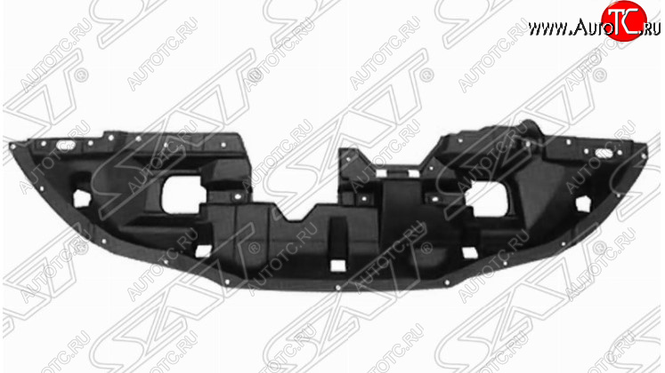 1 599 р. Защита двигателя (пыльник) SAT  Mitsubishi ASX (2010-2020) дорестайлинг, 1-ый рестайлинг, 2-ой рестайлинг (Передняя)  с доставкой в г. Владивосток