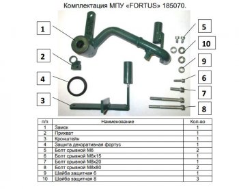 11 749 р. Замок КПП FORTUS (AT) Mitsubishi ASX 2-ой рестайлинг (2017-2020)  с доставкой в г. Владивосток. Увеличить фотографию 3